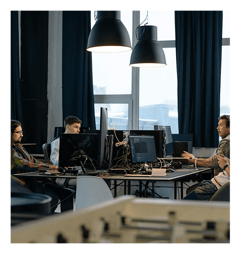 PinovX team at work